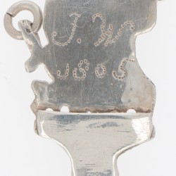 Gelegenheidslepel zilver.