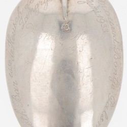Gelegenheidslepel zilver.