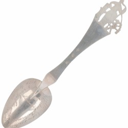 Gelegenheidslepel zilver.