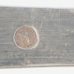 Gelegenheidslepel zilver.