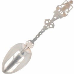 Gelegenheidslepel zilver.