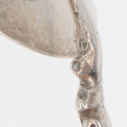 Lepel (Leeuwarden Tjepke Jans 1657-1683) zilver.