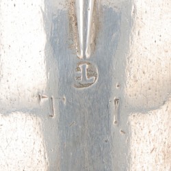 Lepel (Leeuwarden Tjepke Jans 1657-1683) zilver.