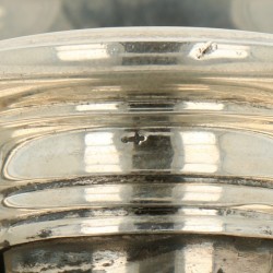 Inktpot zilver.