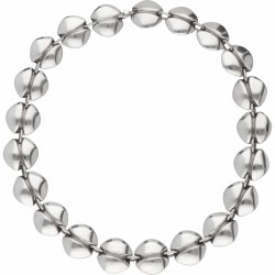 Henning Koppel voor Georg Jensen no.270 zilveren modernistisch collier - 925/1000.