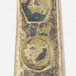 (3) delig lot miskelk-lepeltjes zilver.