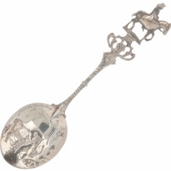 Gelegenheidslepel zilver.