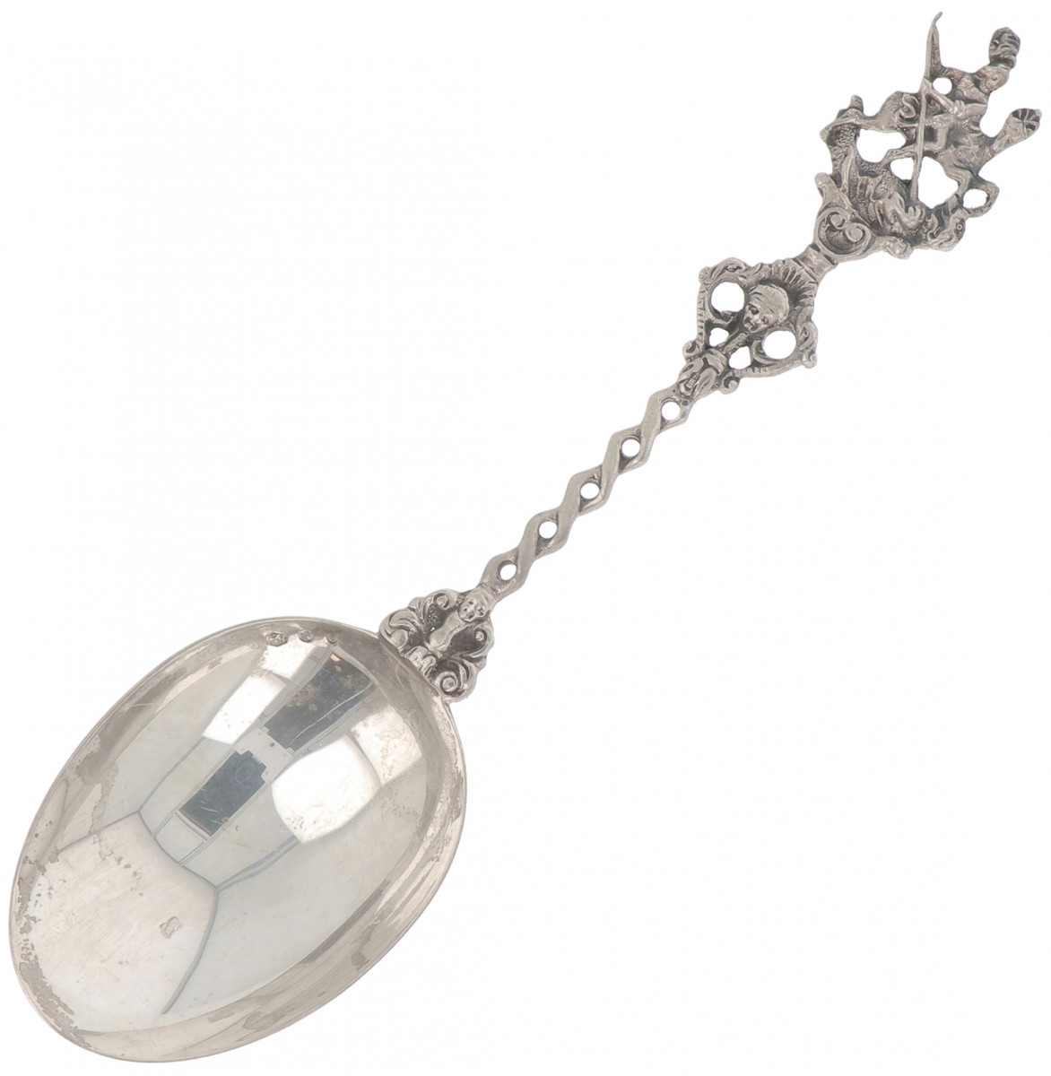 Gelegenheidslepel zilver.