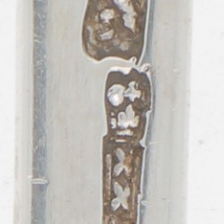 Dinerlepel (Amsterdam Paul Clausen 1754-1772) zilver.