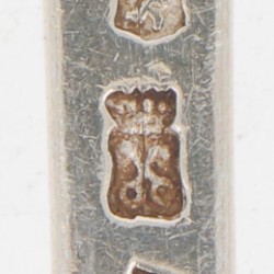 (4) delige set dinerlepels (Leiden Willem van de Goorberg 1779-1811) zilver.