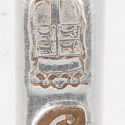 Dinerlepel (Rotterdam 1781) zilver.