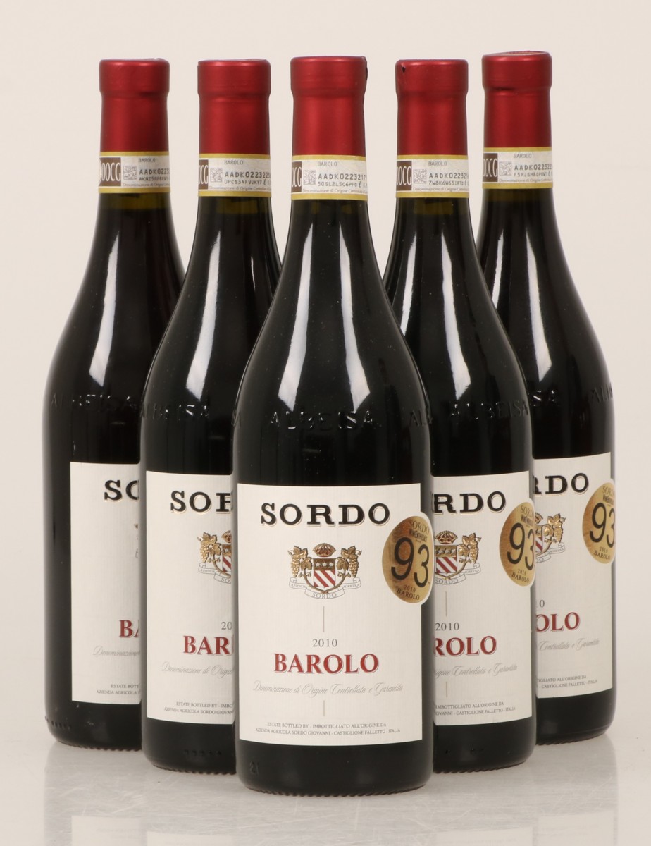 (6x) Sordo - Barolo - 2010.