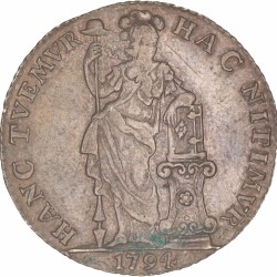 1 Gulden. Utrecht. 1794. Zeer Fraai.