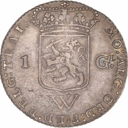 1 Gulden. Utrecht. 1794. Zeer Fraai.