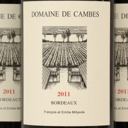 (10x) Domaine de Cambes - Bordeaux - 2011.