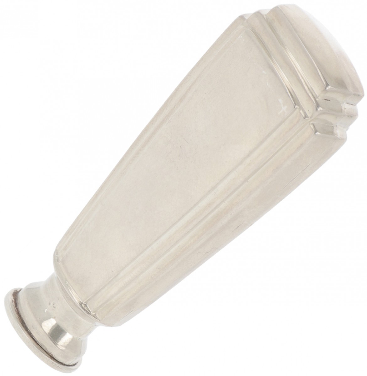 Lakstempel zilver.