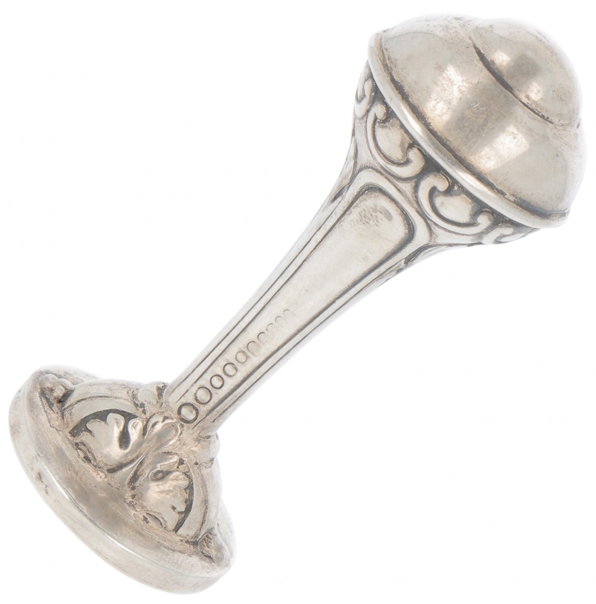 Lakstempel zilver.