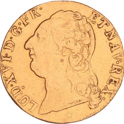 France. Louis XVI. Louis D'or. 1786 W.