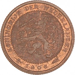 ½ Cent. Wilhelmina. 1906. FDC.