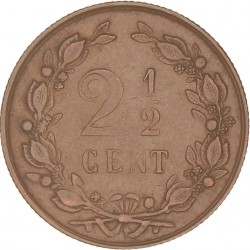 2½ Cent. Willem III. 1883. Prachtig -.