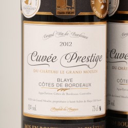 (5x) Du Château le Grand Moulin - Cuvée Prestige - 2012.