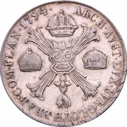 Italian states. Milan. Franz II. Crocione. 1794 M.