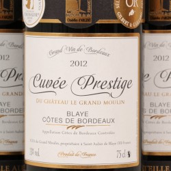 (11x) Du Château le Grand Moulin - Cuvée Prestige - 2012.