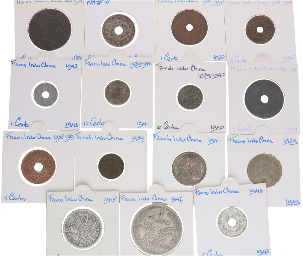 French Indochina. Lot (15)