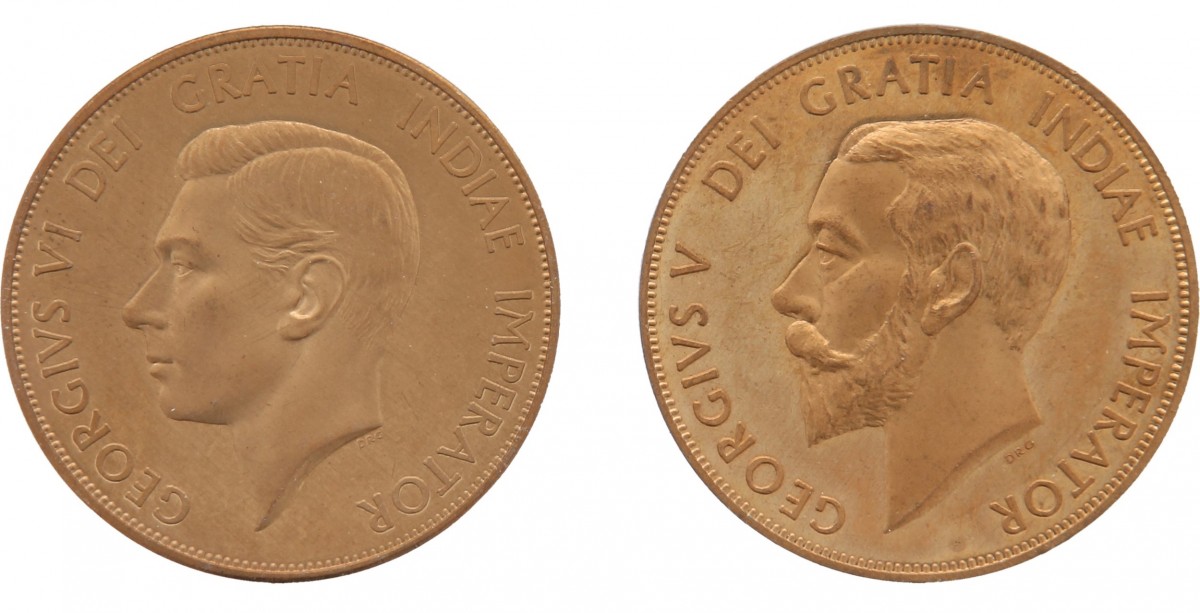 Jersey. 2000. Lot (2) Model Four Shillings, George V, George VI.