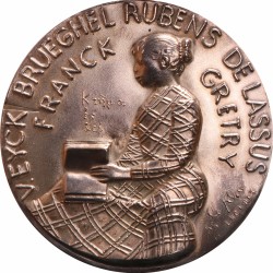 Belgium. 1964. Honor medal of arts.