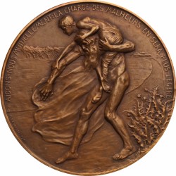 Belgium. 1926. Honor medal, aid to the victims.