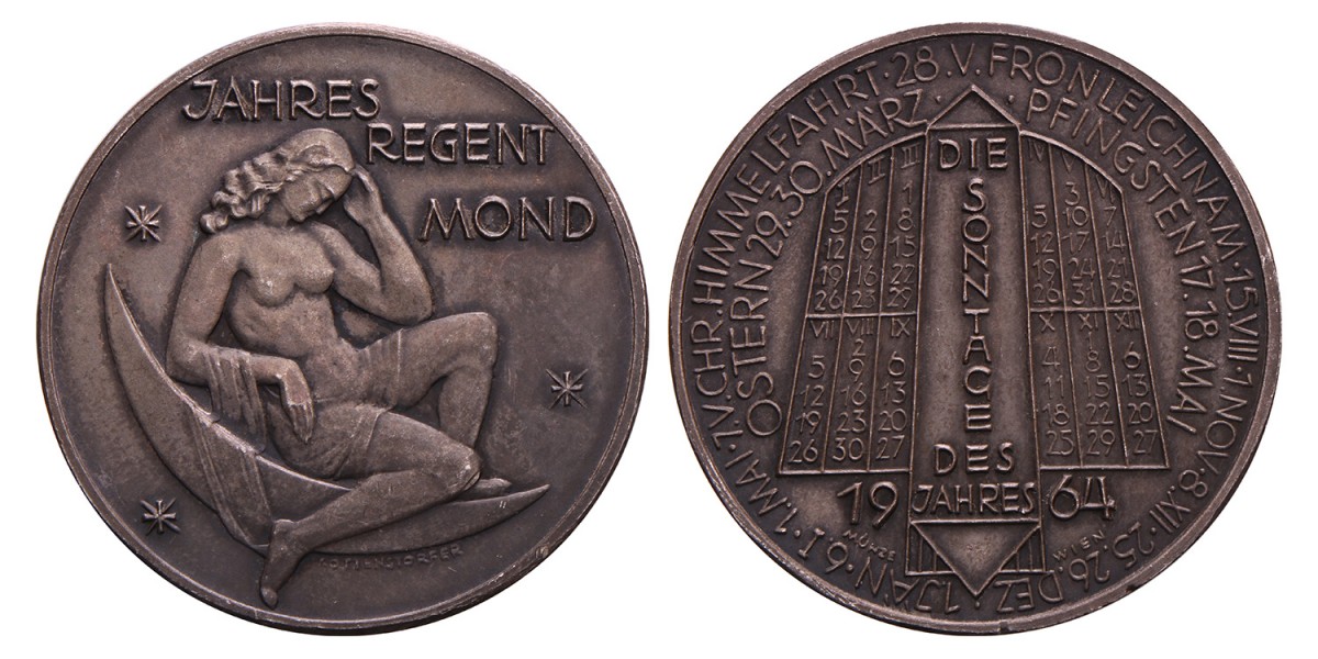 Austria. 1964. Calender medal.