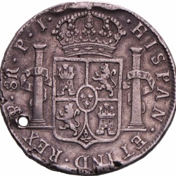 Spain. Ferdinand VII. 8 Reales. 1823.
