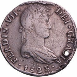 Spain. Ferdinand VII. 8 Reales. 1823.