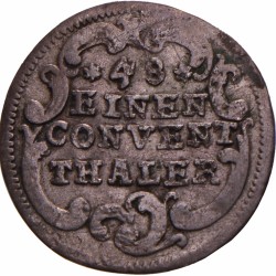 German States. Württemberg. Karl Eugen. 1/48 Thaler. 1779.