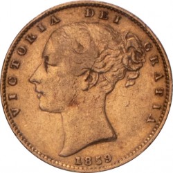 Great Britain. Victoria. Sovereign. 1859.