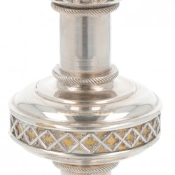 Miskelk zilver / verzilverd.