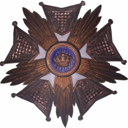 N.D. Belgium. Star of the Grand officer in the order of the Crown.