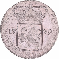 Zilveren Dukaat Zeeland 1779. Zeer Fraai / Prachtig.