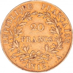 France. Napoleon. 20 Francs. An. 12.