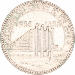 Belgium. Leopold III. 50 Francs. 1935.