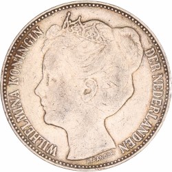 2½ gulden. Wilhelmina. 1898. Zeer Fraai.