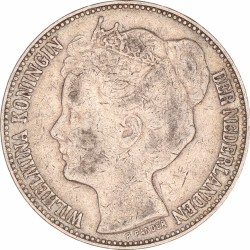 2½ Gulden. Wilhelmina. 1898. Zeer Fraai -.