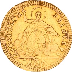 Italian states. Papal states. Pius VII. Doppia. An IV (1804).