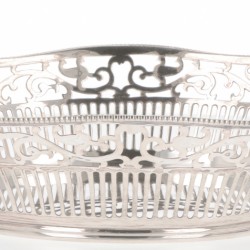 Broodmand zilver.