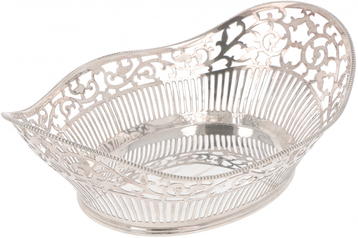 Broodmand zilver.