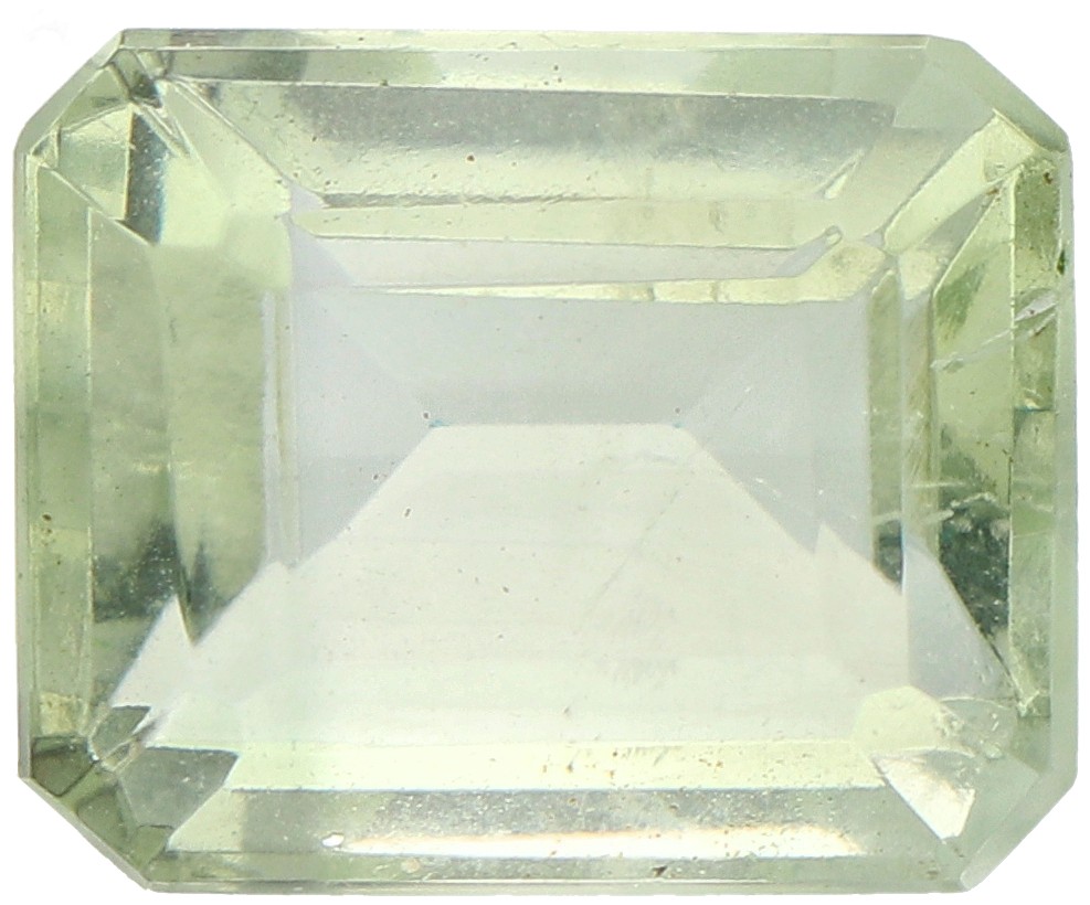 IDT-gecertificeerde natuurlijke groene amethist 7.55 ct.