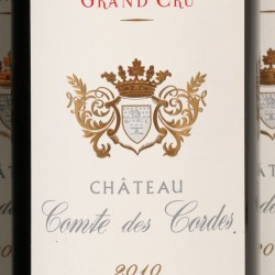 (8) Château Comte des Cordes - Saint Emilion Grand Cru - 2010.