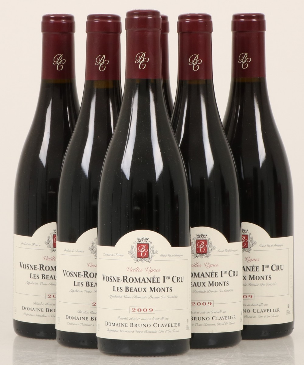 (6) Domaine Bruno Clavelier Vosne-Romanée - 1e cru - Aux Brûlées - 2009.