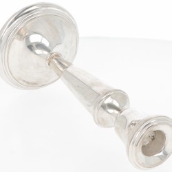 Tafelkandelaar zilver.